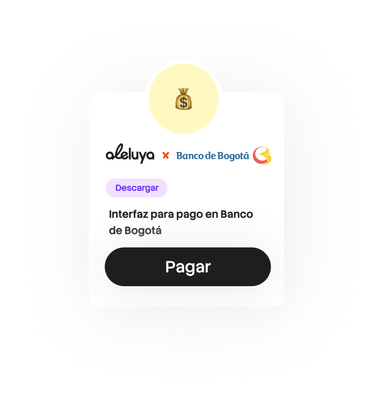 Integración Aleluya con Banco de Bogotá